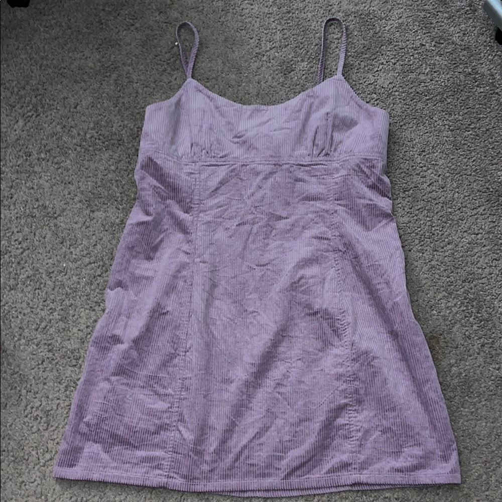 Wild fable purple corduroy dress